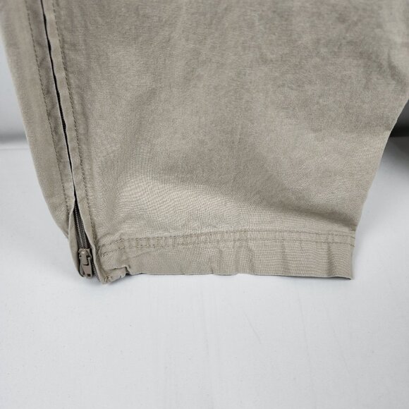 Cabelas Pants Mens 36x31 Beige Outdoor Convertible Pants Ankle Zips - Picture 6 of 9
